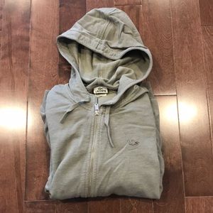 Lacoste green hoodie